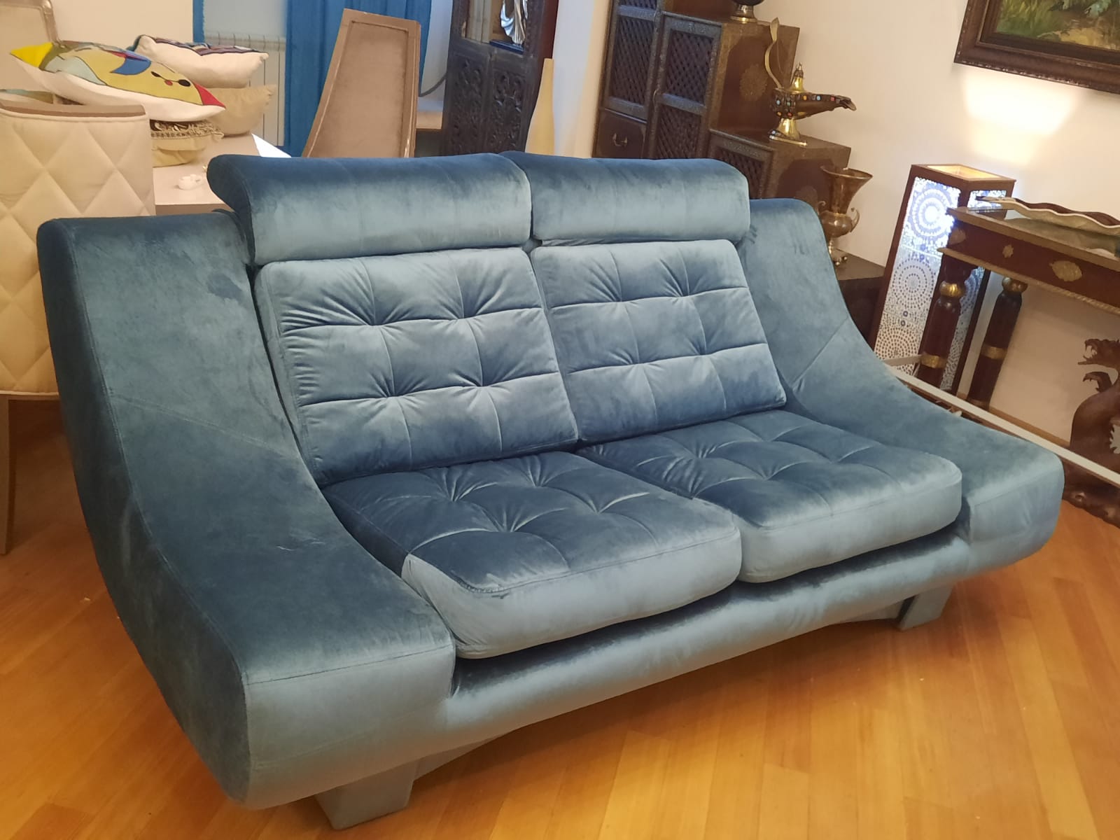 Обивка дивана на дому. Александровск